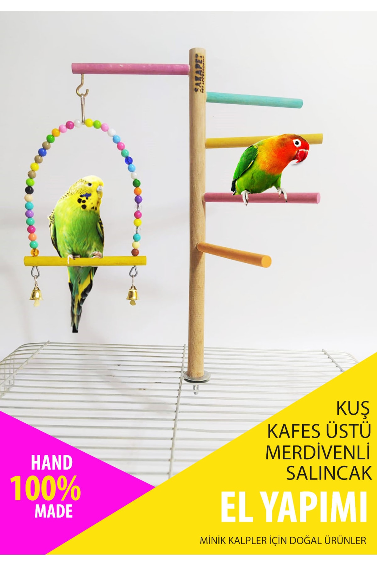 Kafes%20Üstü%20Kuş%20Eğlence%20Parkuru%20Doğal%20Masif%20Ahşap